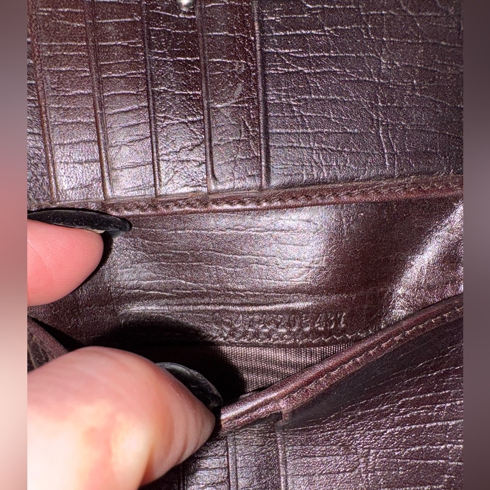 AUTHENTIC Gucci Sherry Jackie Compact Wallet - Picture 8 of 9